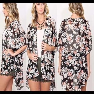 Women’s Floral Kimono